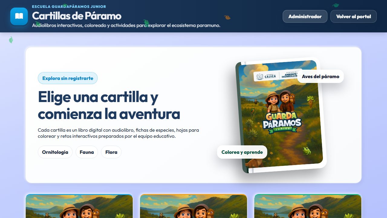 Vista previa de Cartillas de Páramo